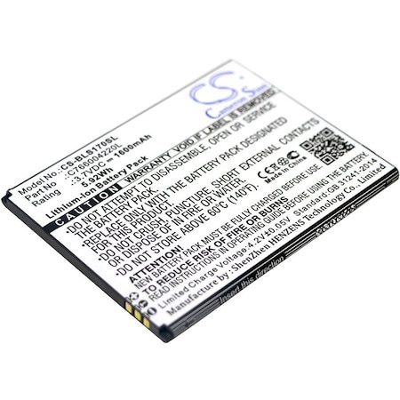 Bsc Preferred BLU S170 Studio G HD Mobile Phone Replacement Battery CS-BLS170SL